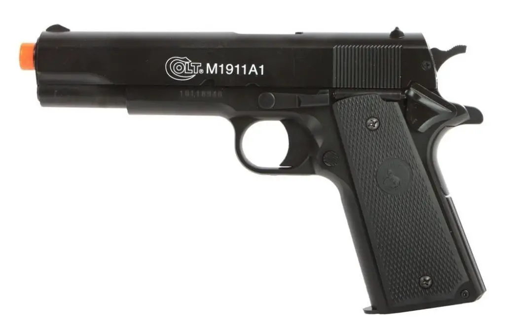 colt m1911a1 spring pistol with metal slide