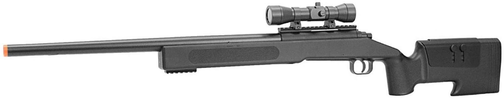 Brand New BBTac Airsoft Sniper Rifle with Scope M62 - Bolt Action