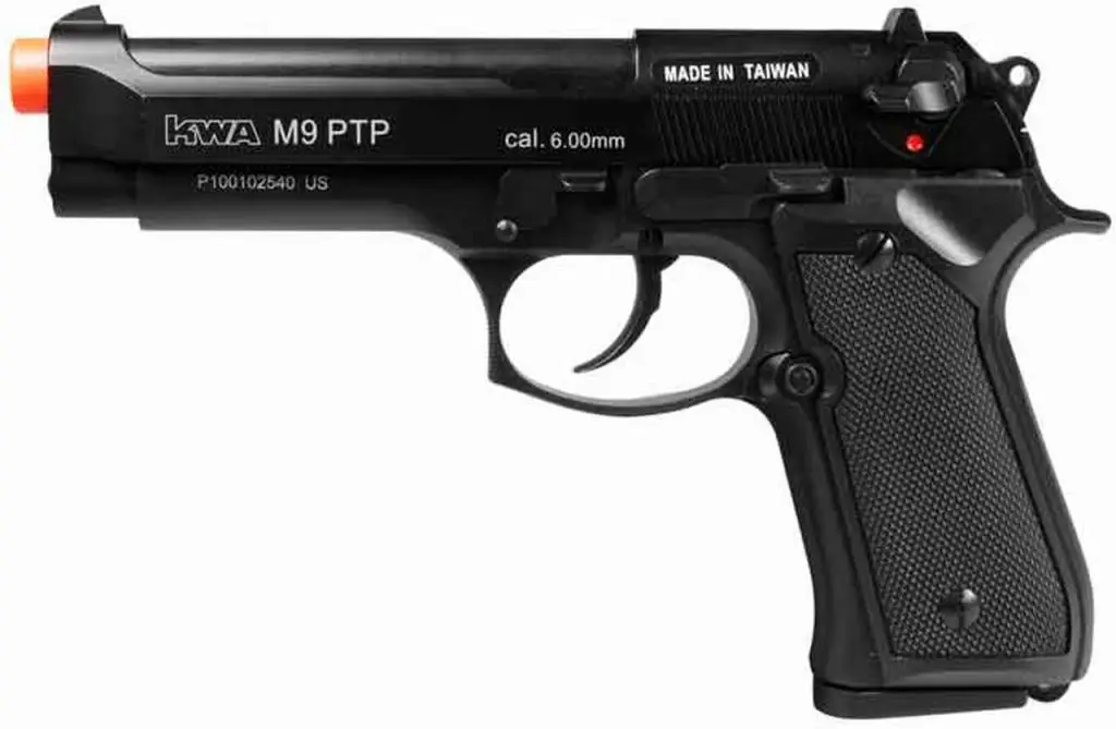 KWA PTP M9 Airsoft Pistols for our best airsoft pistol blog
