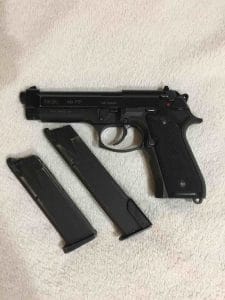 kwa m9 professional training pistol gbb airsoft gun
