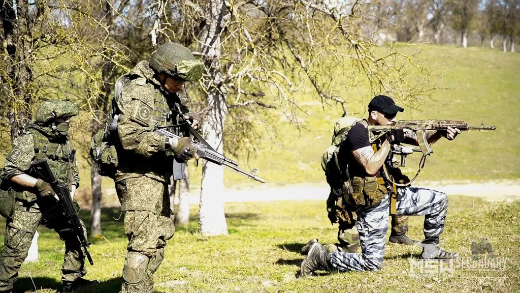 milsim west rusfor and militia forces preparing for assault