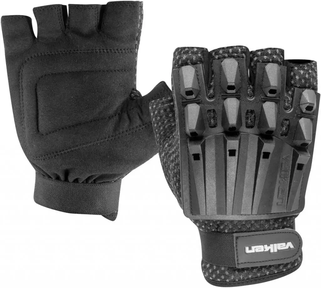 valken half finger gloves for airsoft